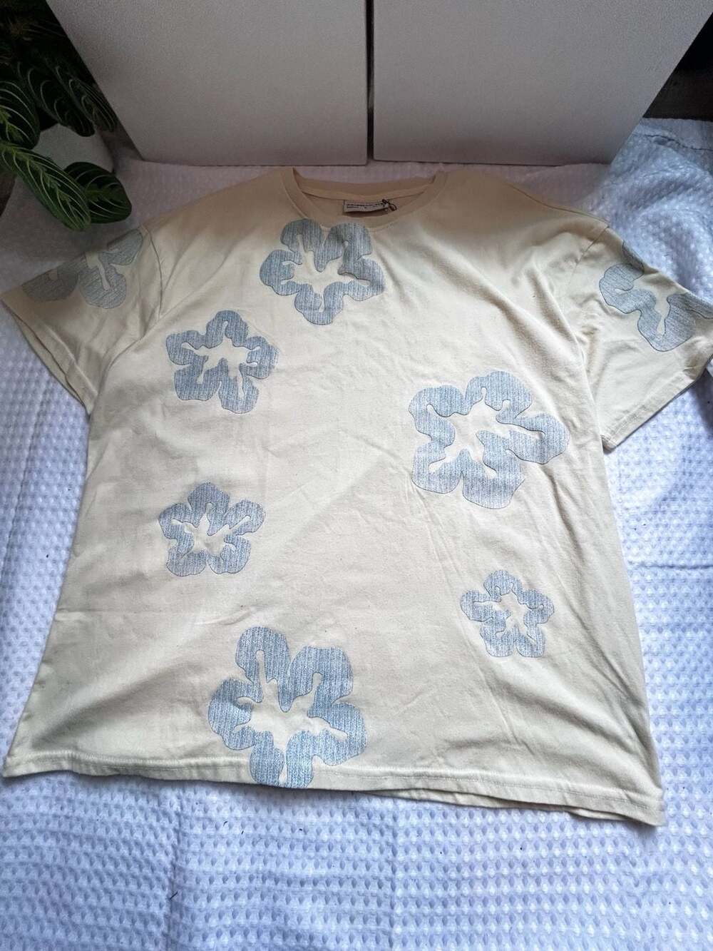 Shay Mitchell x Revolve Floral Applique T-Shirt Size L